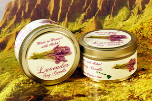 Lavender Soy Candle from Hawaii